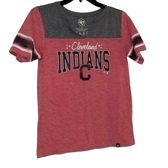 Cleveland Indians Small V-Neck Shirt - Picture 1 of 9